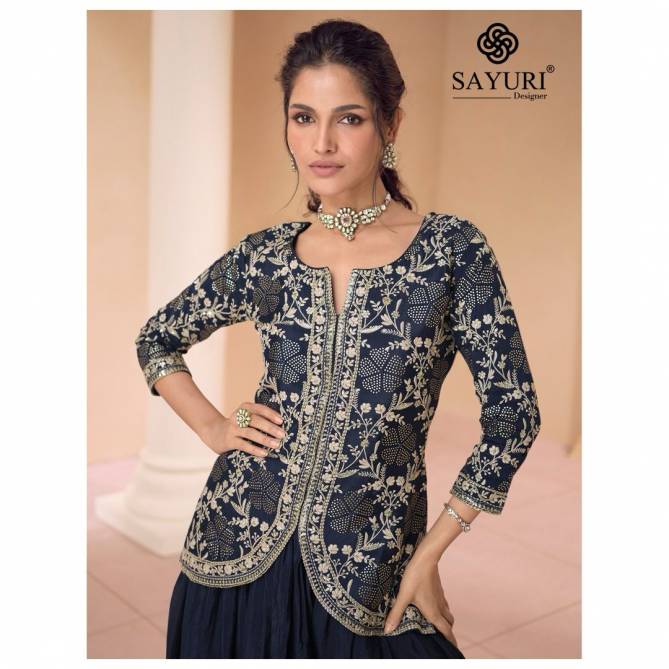 Surbhi By Sayuri Heavy Embroidery Wedding Wear Readymade Suits Wholesale Shop In Surat
